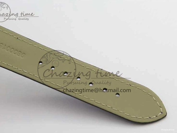 1218 Timeless De Ville Prestige Real PR SS ZF 1:1 Best Edition Gray Dial Blue Markers on Blue Leather Strap MIYOTA 7936